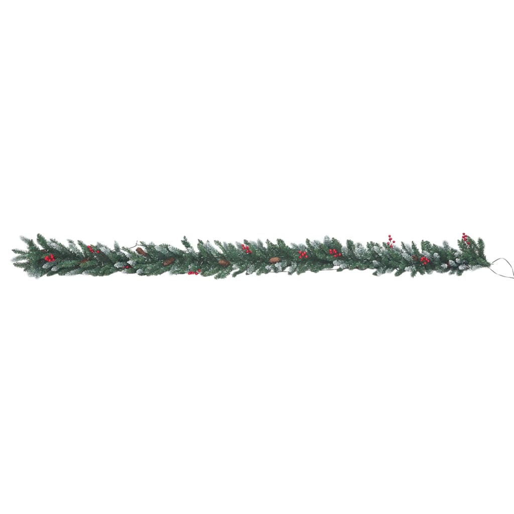 vidaXL Kalėdinių durų dekoracijų rinkinys, 4 dalių, PVC