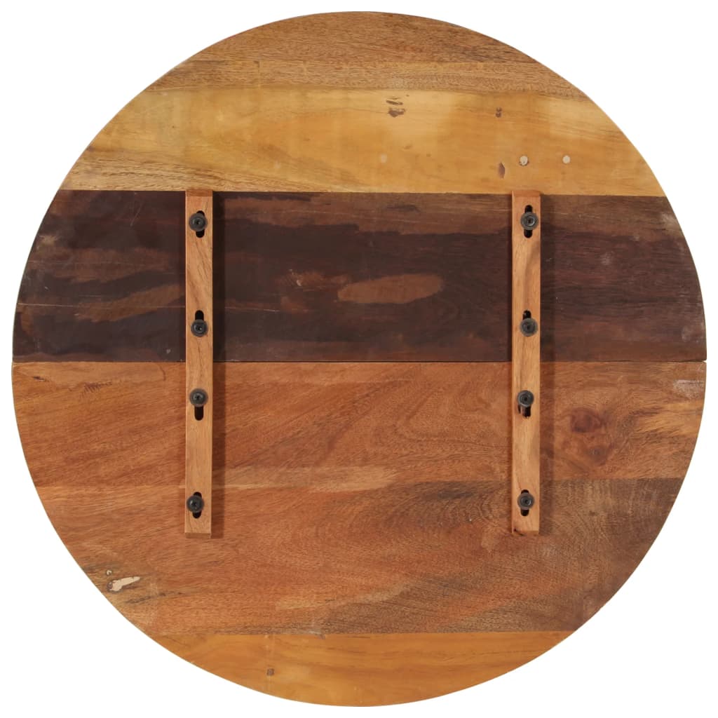 vidaXL Stalviršis, 80x(2,5–2,7)cm, perdirbtos medienos masyvas
