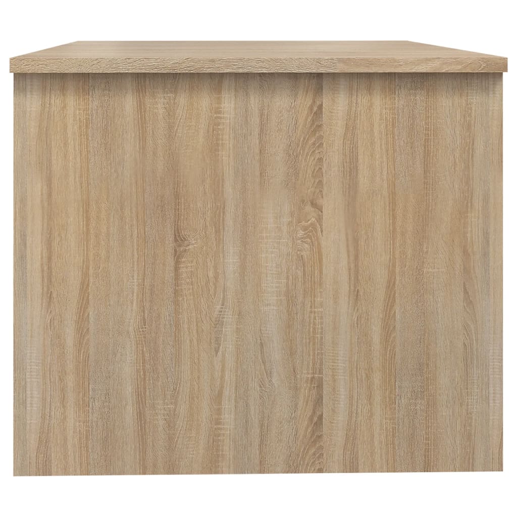 vidaXL Kavos staliukas, sonoma ąžuolo, 80x50x42,5cm, apdirbta mediena