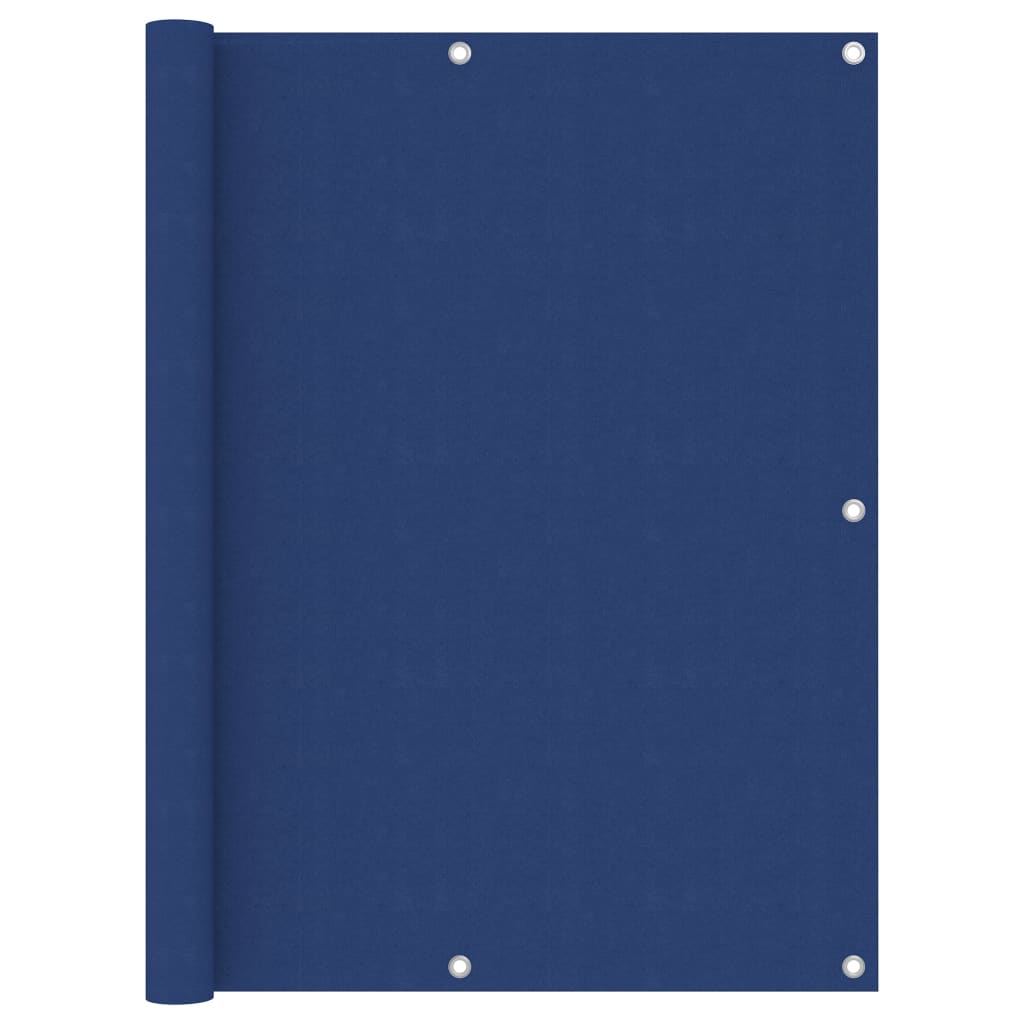 vidaXL Balkono pertvara, mėlynos spalvos, 120x500cm, oksfordo audinys