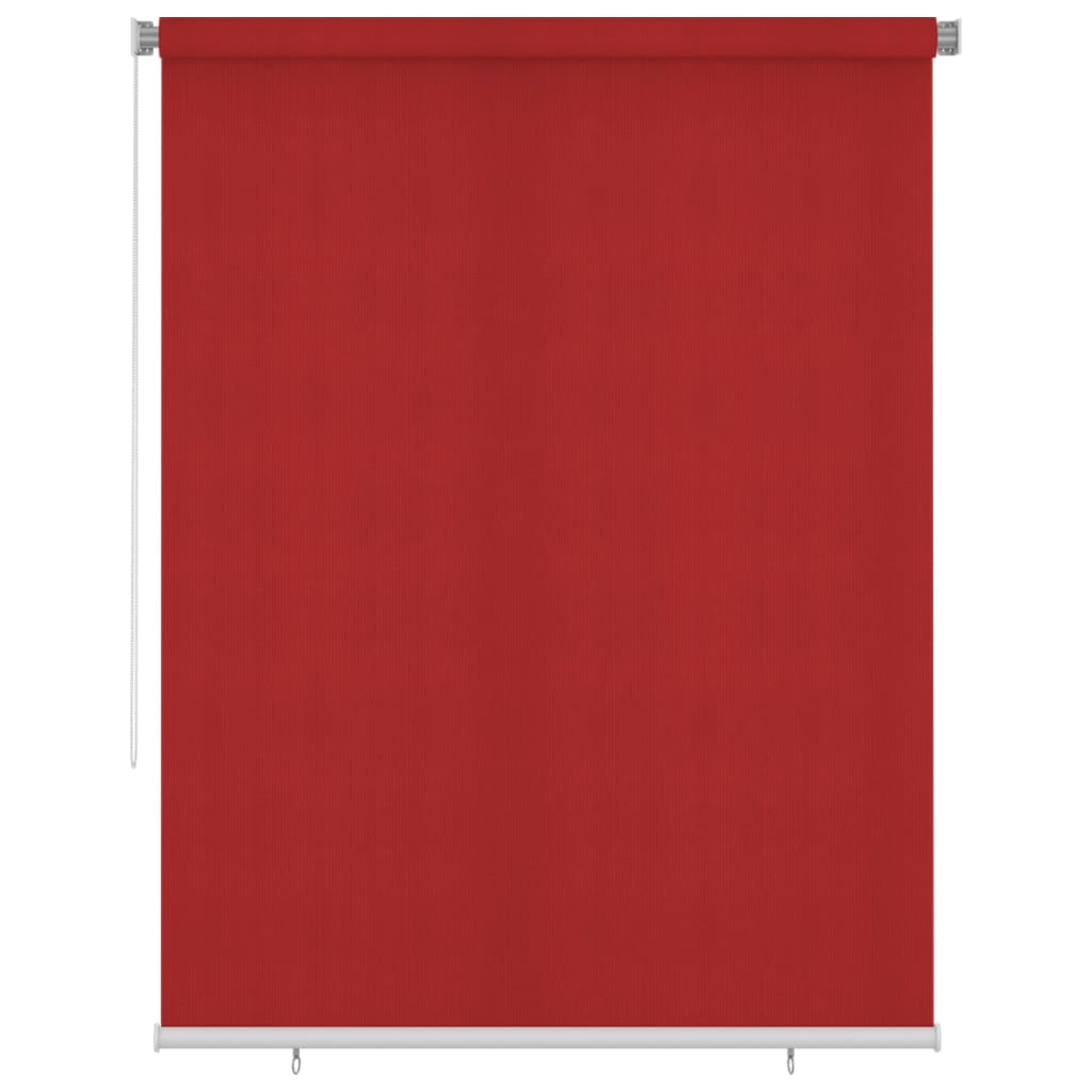 vidaXL Lauko roletas, raudonos spalvos, 180x230cm