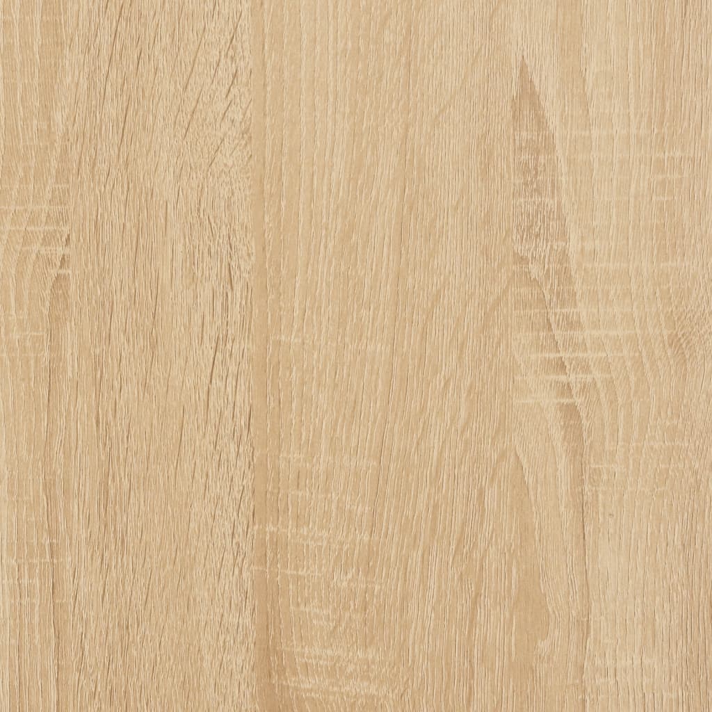 vidaXL Naktinė spintelė, sonoma ąžuolo, 44x45x60cm, apdirbta mediena