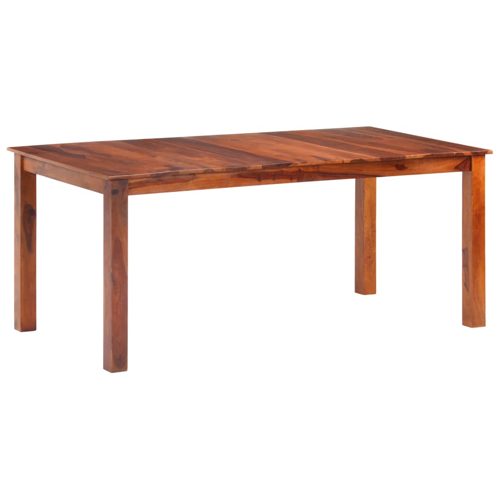 vidaXL Valgomojo stalas, 180x90x76cm, dalbergijos medienos masyvas