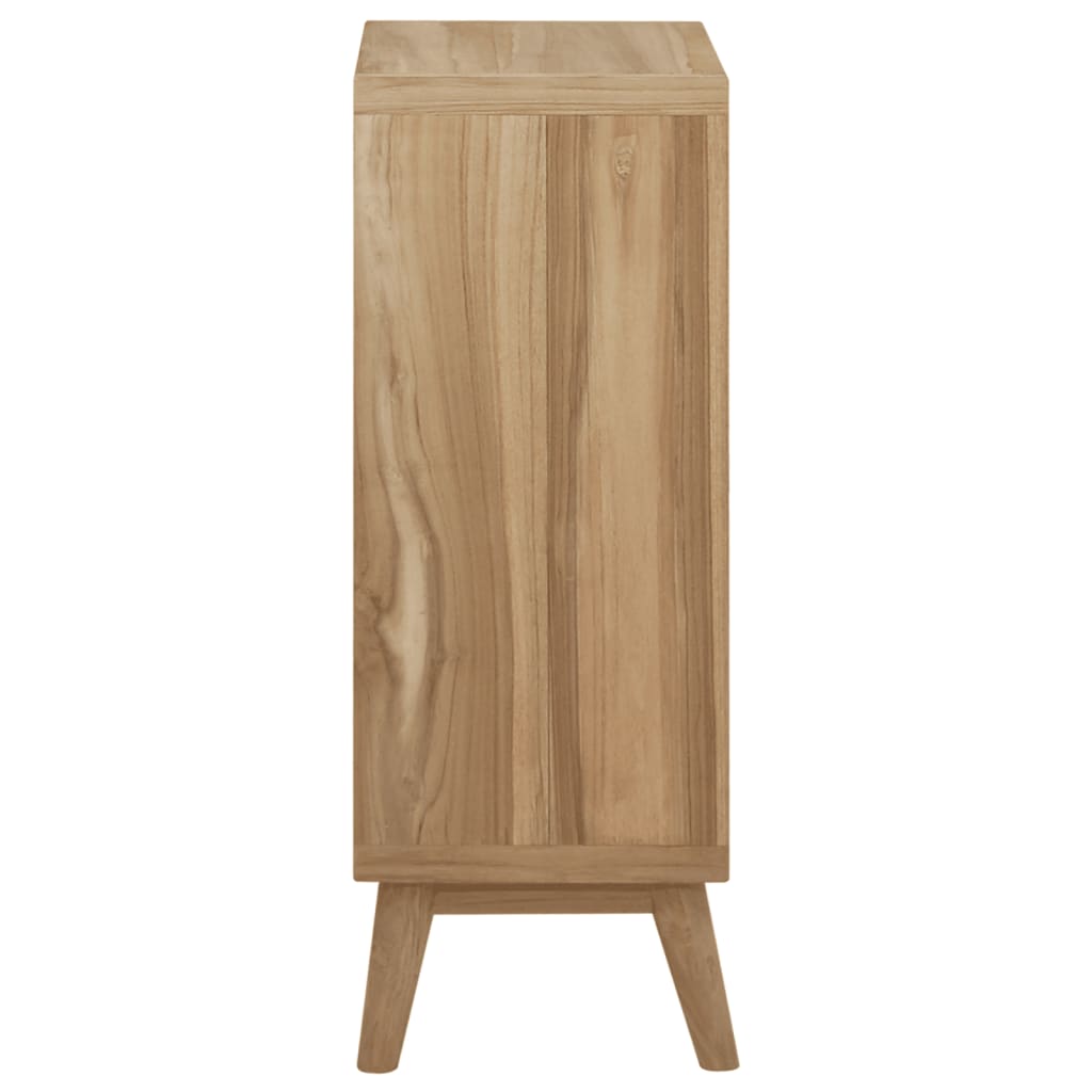 vidaXL Komoda su stalčiais, 56x30x80cm, tikmedžio medienos masyvas