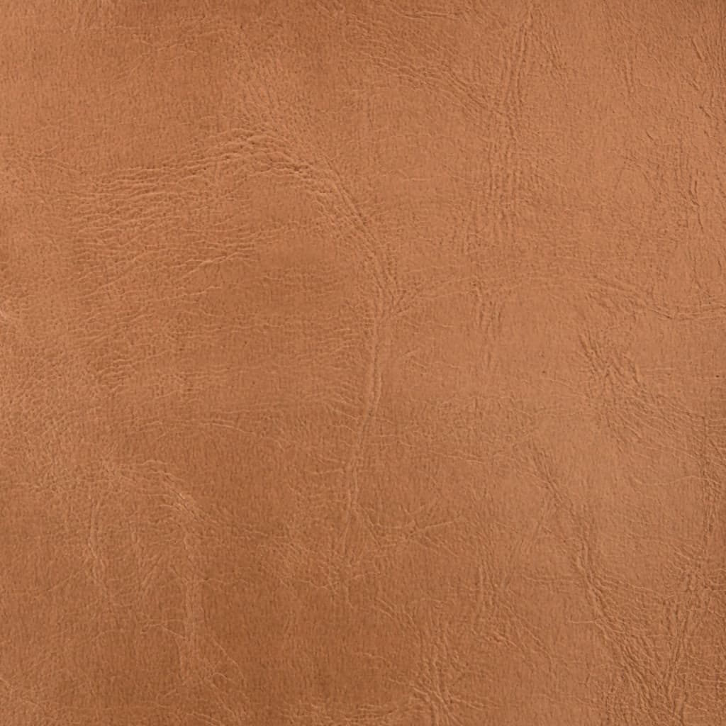 vidaXL Krėslas su pakoja, rudos spalvos, dirbtinė oda