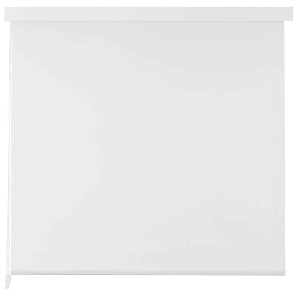 vidaXL Dušo roletas, 80x240 cm, baltas
