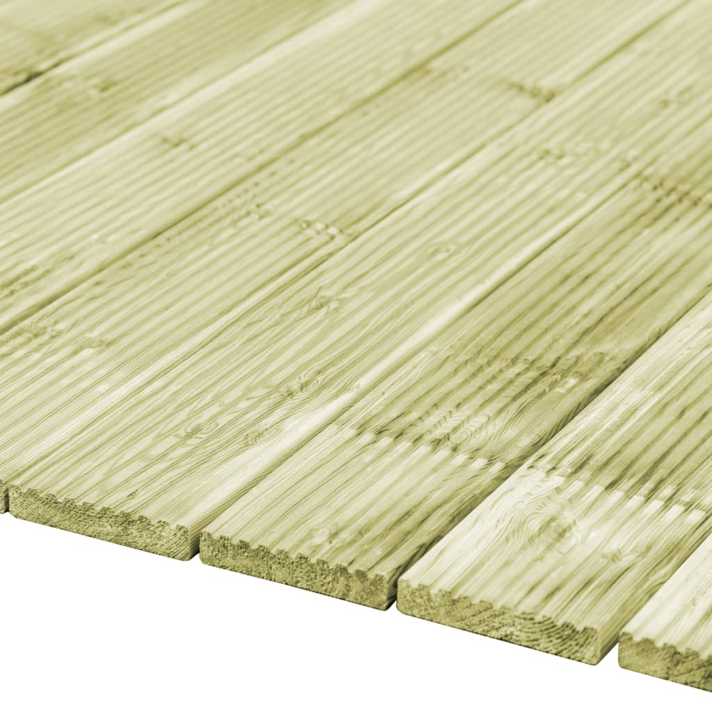 vidaXL Grindų dangos plokštės, 12vnt., 150x14,5cm, mediena