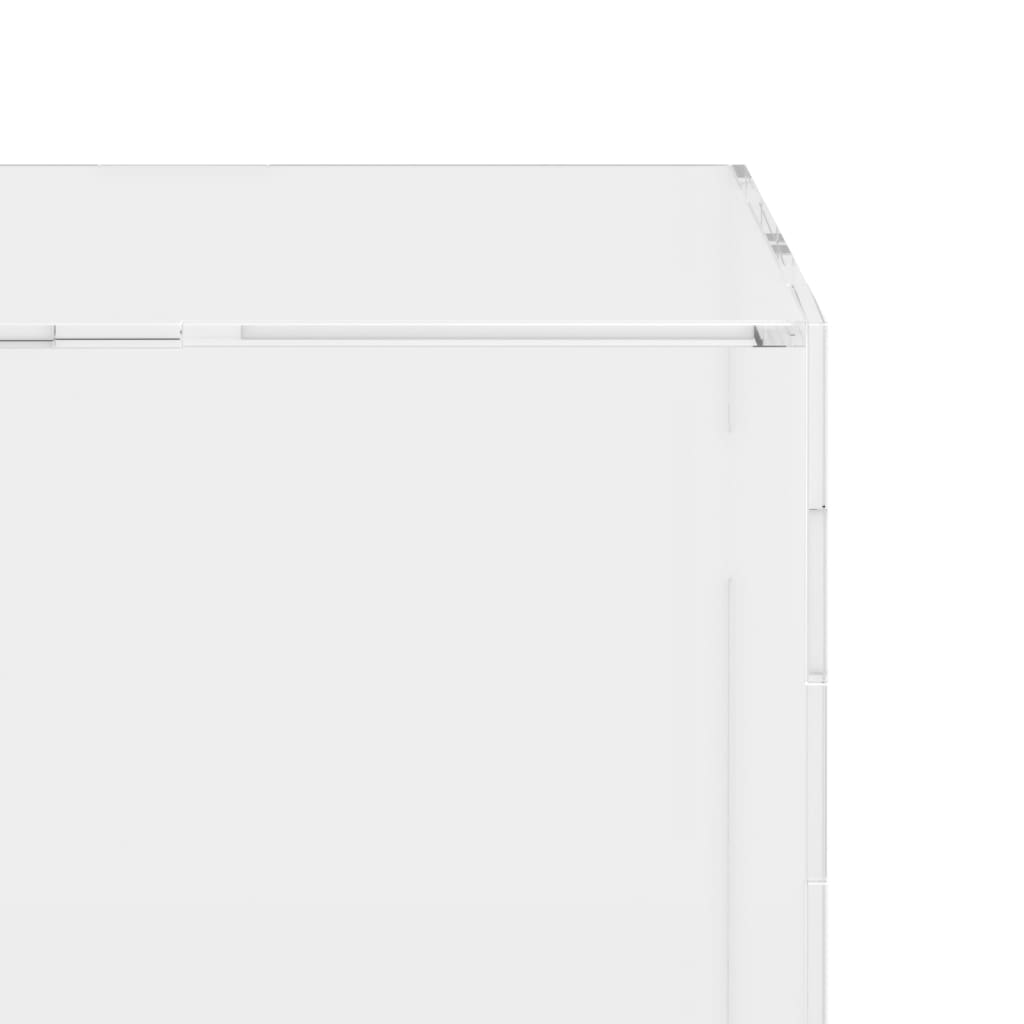 vidaXL Eksponavimo dėžė, skaidri, 34x16x14cm, akrilas