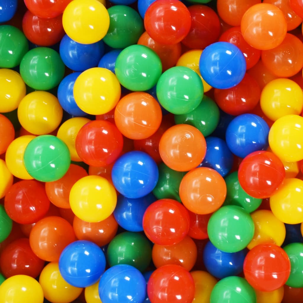 vidaXL Žaisliniai kamuoliukai, 250vnt., įvairių spalvų