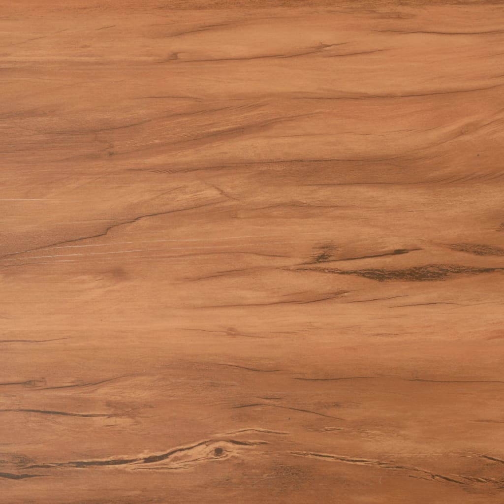 vidaXL PVC grindų plokštės, prilipd., 5,02m², 2 mm, natūr. guobos sp.