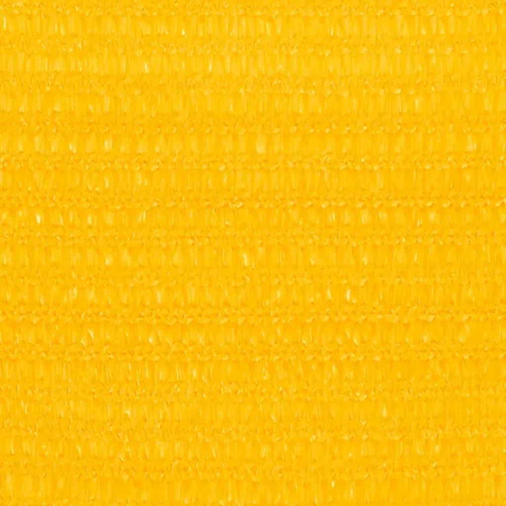 vidaXL Uždanga nuo saulės, geltonos spalvos, 3x4x5m, HDPE, 160g/m²