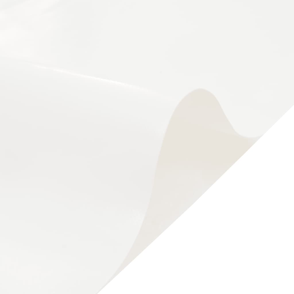 vidaXL Tentas, baltos spalvos, 5x5m, 650g/m²
