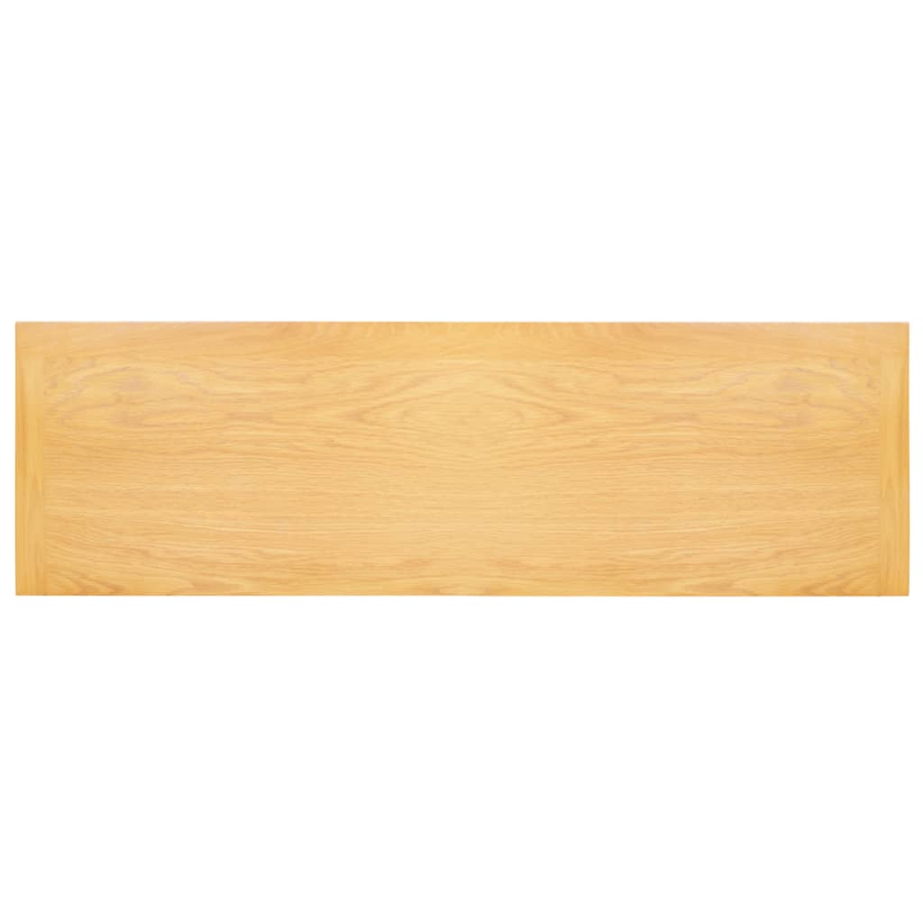 vidaXL Šoninė spintelė, 110x33,5x70 cm, ąžuolo medienos masyvas
