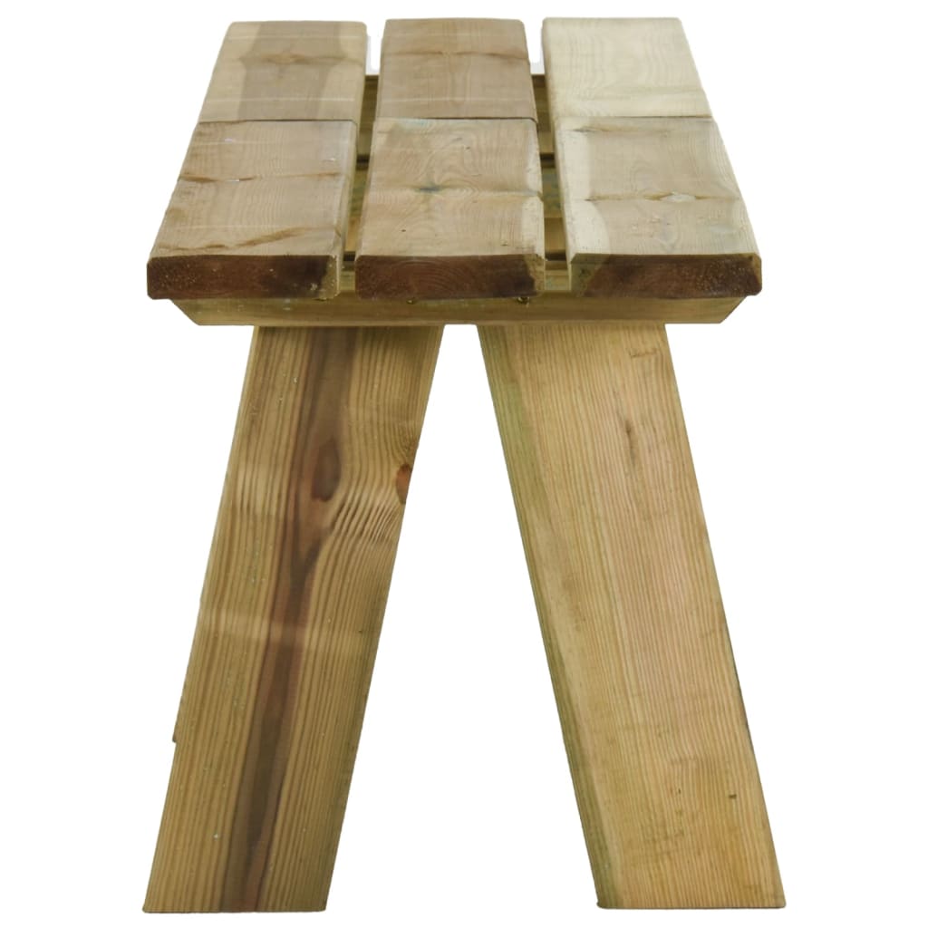 vidaXL Sodo suoliukas, 220cm, impregnuotos pušies medienos masyvas
