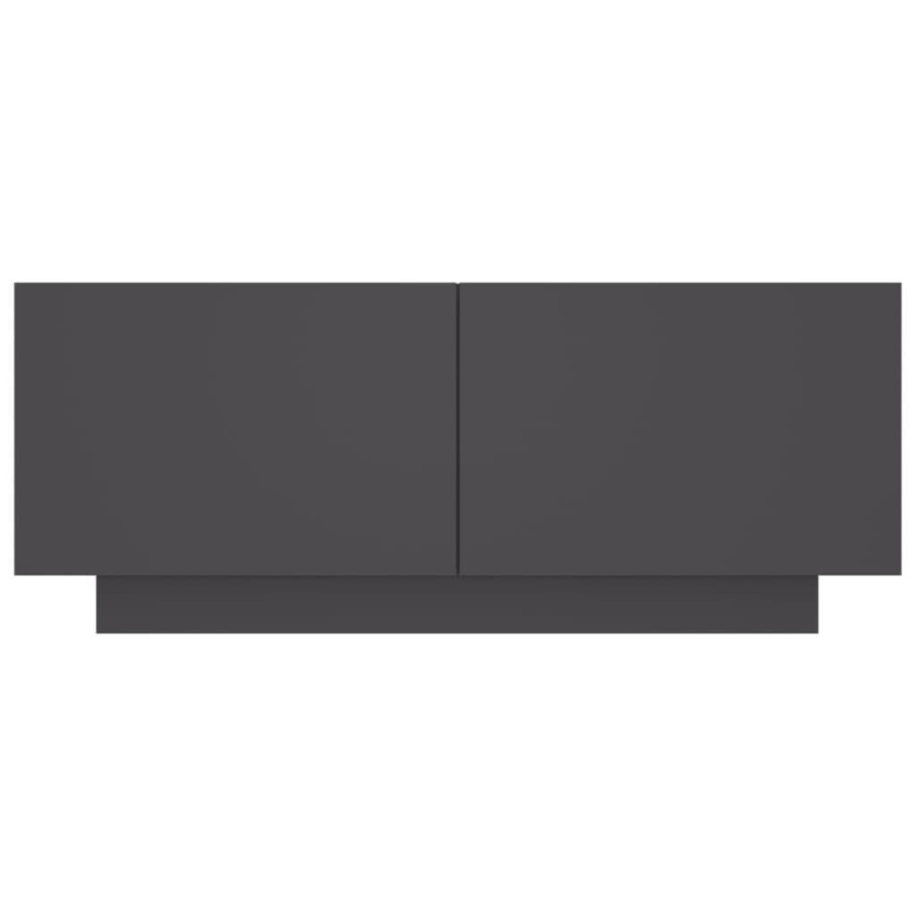 vidaXL Naktinė spintelė, pilkos spalvos, 100x35x40cm, MDP