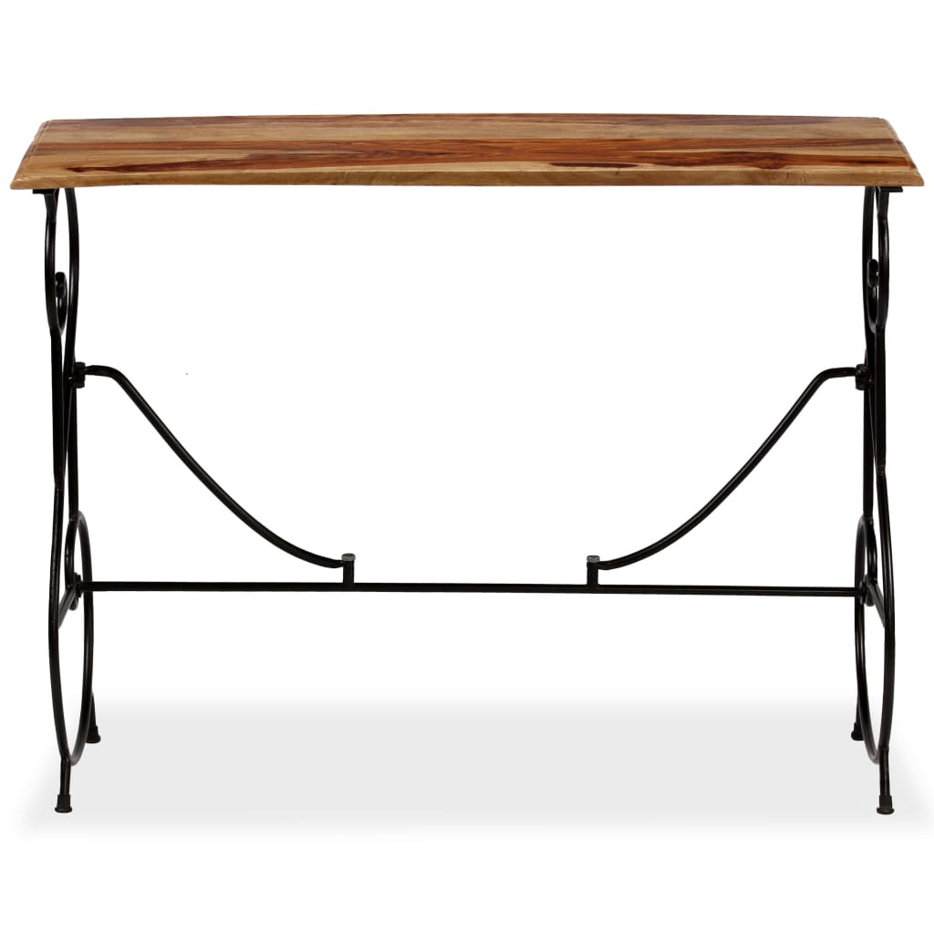 vidaXL Konsolinis staliukas, 100x40x75cm, dalbergijos masyvas