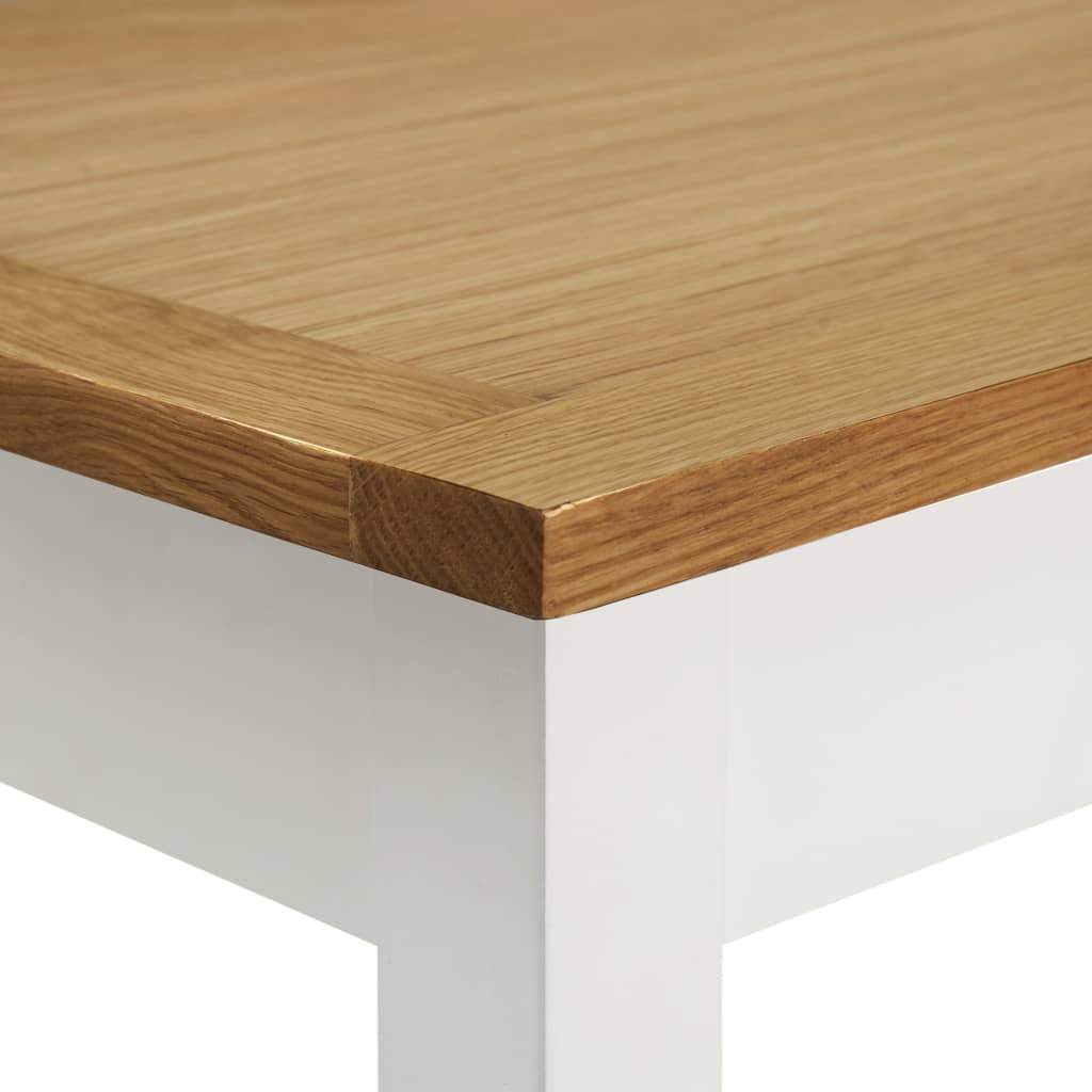 vidaXL Baro stalas, 100x40x110cm, ąžuolo medienos masyvas