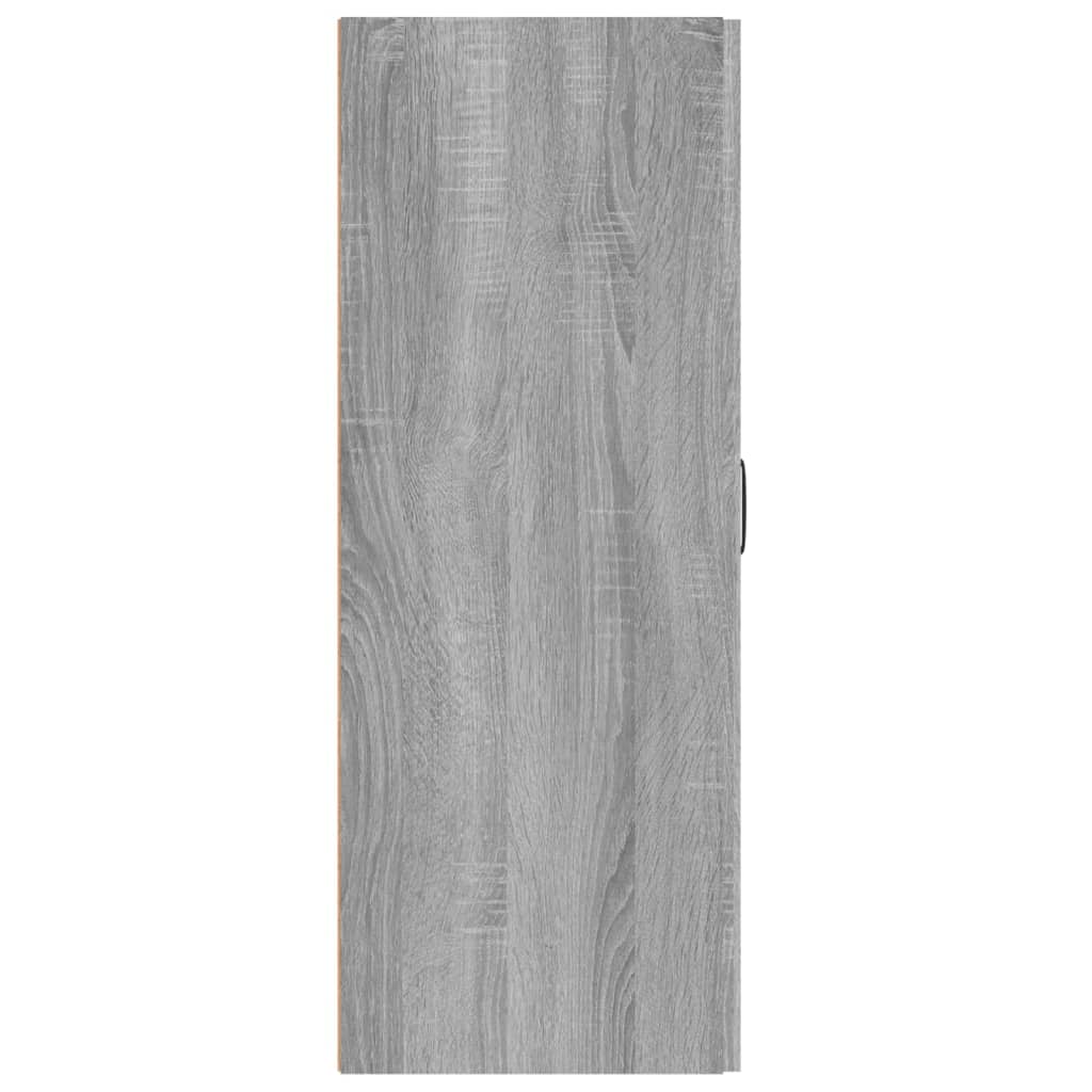 vidaXL Pakabinama spintelė, pilka ąžuolo, 69,5x34x90cm, mediena