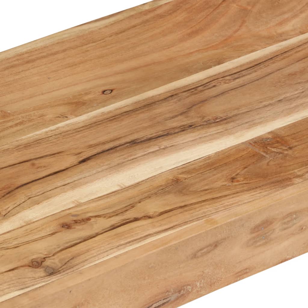 vidaXL Televizoriaus spintelė, 120x33x33cm, akacijos medienos masyvas