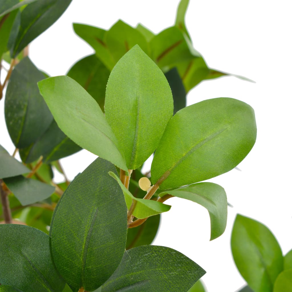 vidaXL Dirbtinis augalas-lauramedis su vazonu, žalios spalvos, 90cm