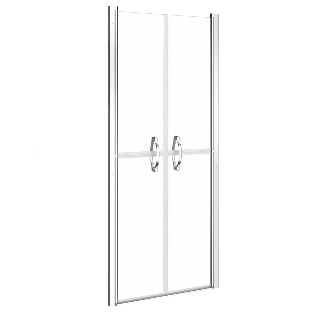 vidaXL Dušo durys, skaidrios, 71x190cm, ESG