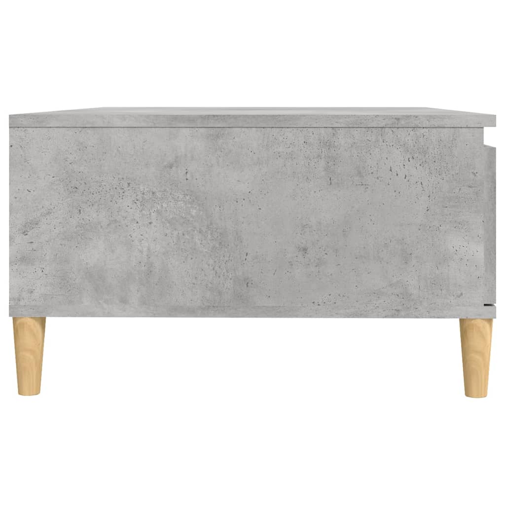 vidaXL Kavos staliukas, betono pilkos spalvos, 90x60x35cm, MDP