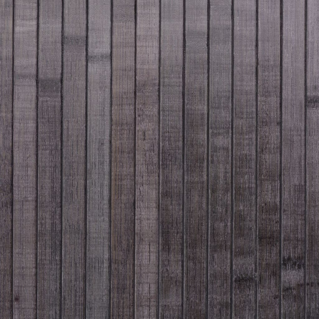 vidaXL Kambario pertvara, bambukas, pilka, 250x165cm