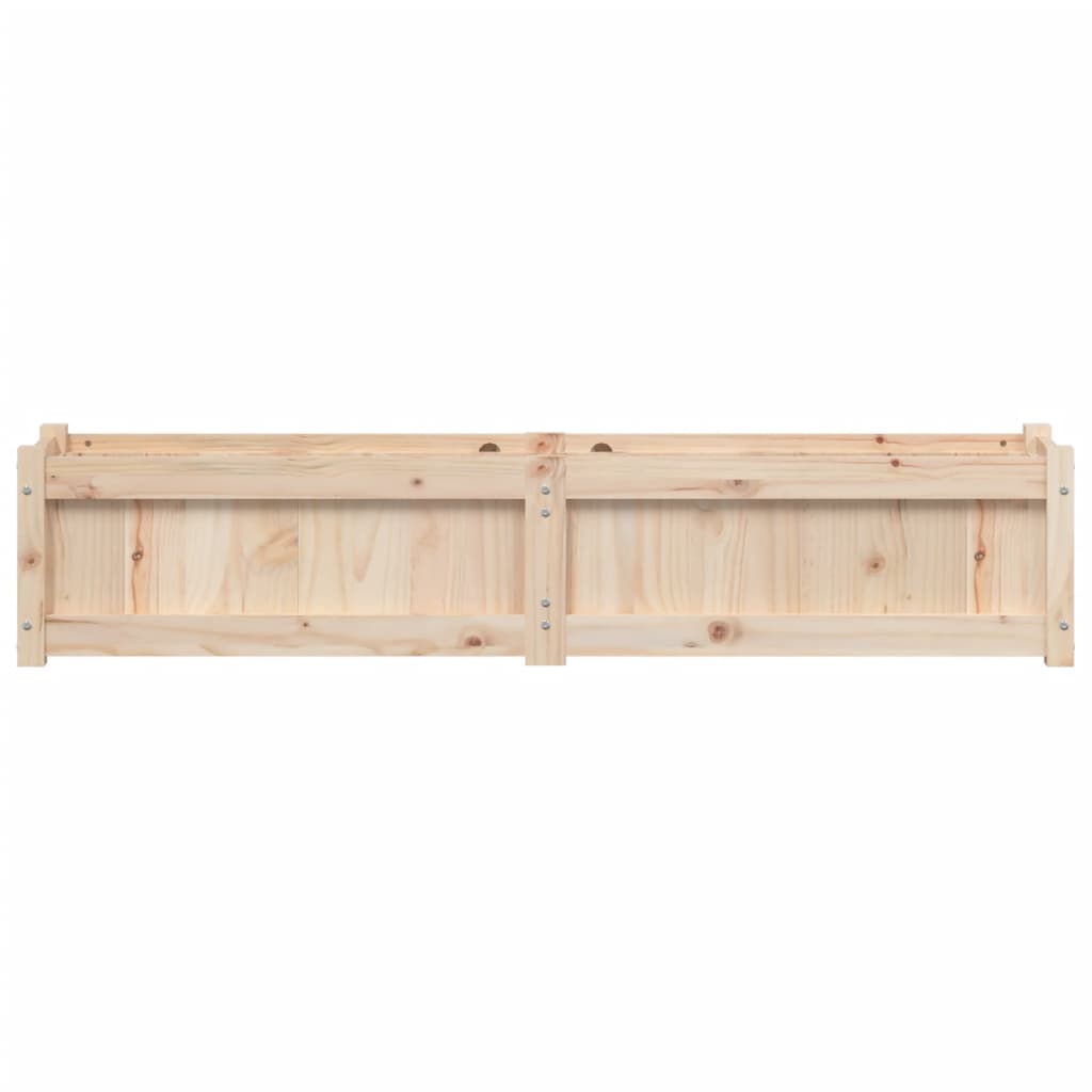 vidaXL Sodo lovelis, 150x31x31cm, pušies medienos masyvas