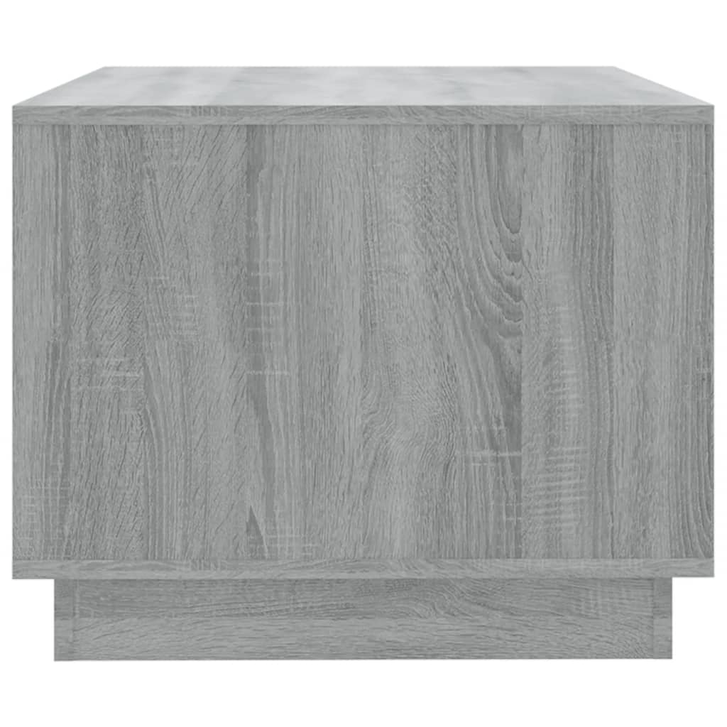 vidaXL Kavos staliukas, pilkos ąžuolo spalvos, 102,5x55x44cm, MDP