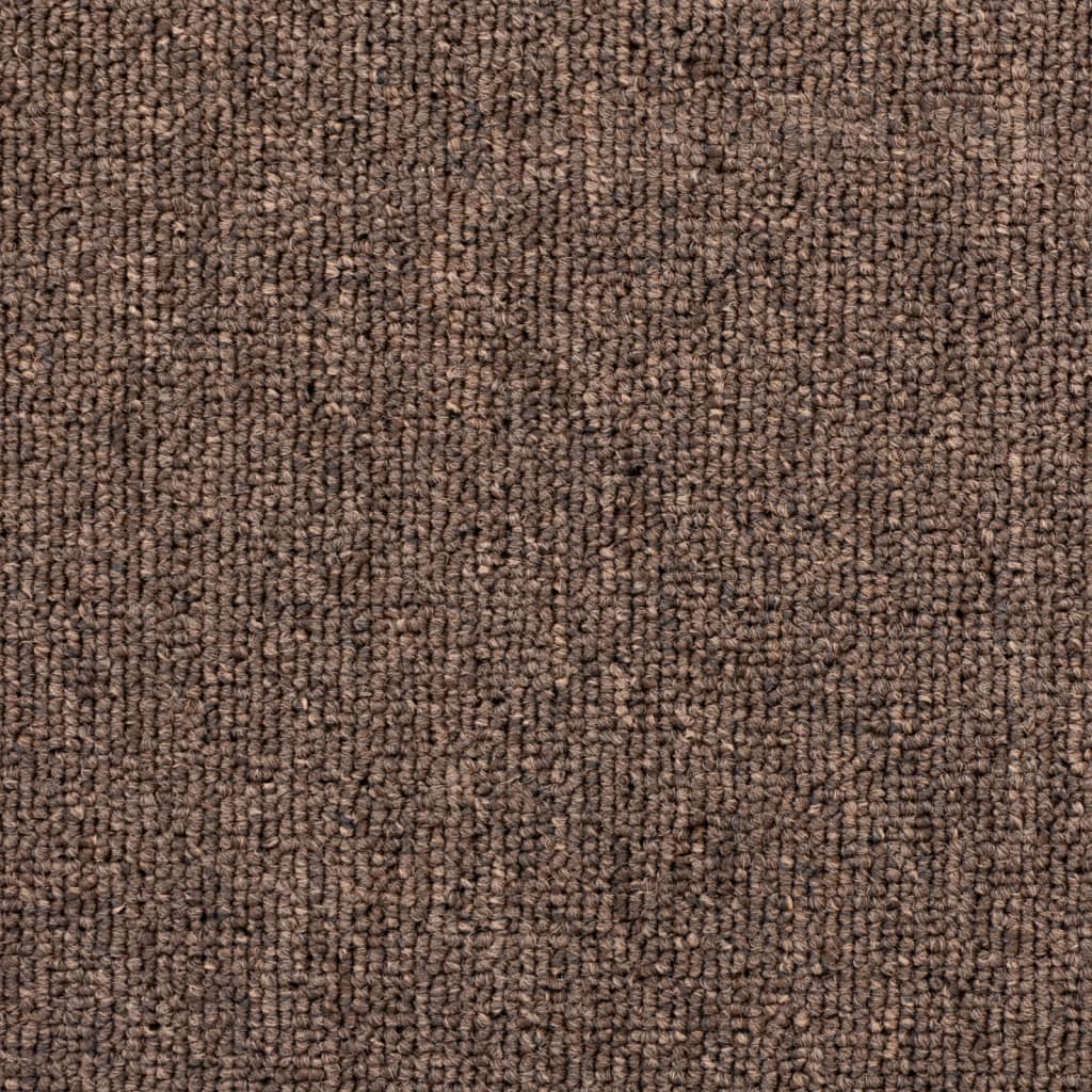 vidaXL Laiptų kilimėliai, 10vnt., kavos rudos spalvos, 65x24x4cm