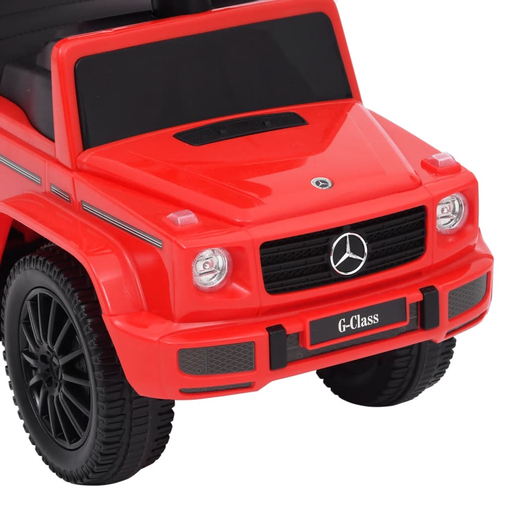 vidaXL Paspiriamas vaikiškas automobilis Mercedes-Benz G63, raudonas