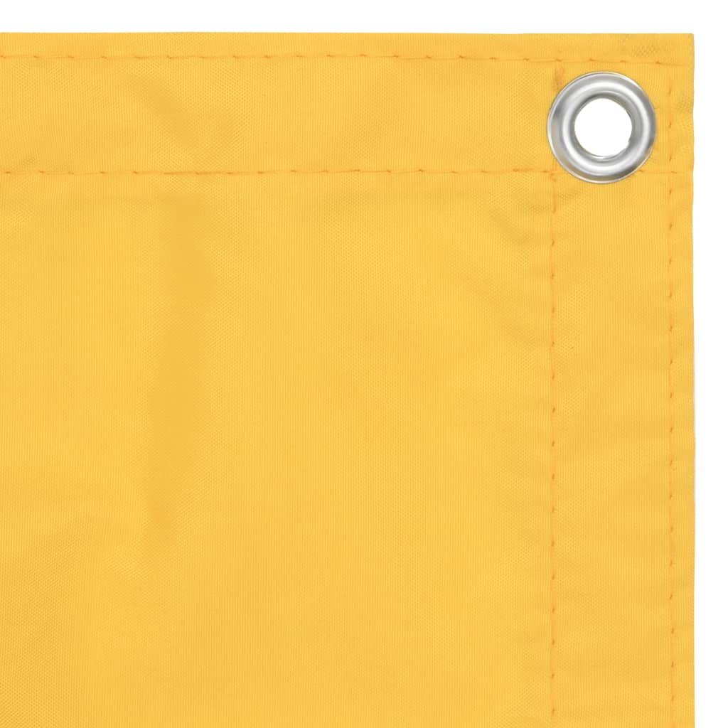 vidaXL Balkono pertvara, geltonos spalvos, 120x300cm, oksfordo audinys