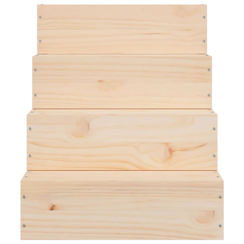 vidaXL Laipteliai augintiniams, 40x49x47cm, pušies medienos masyvas