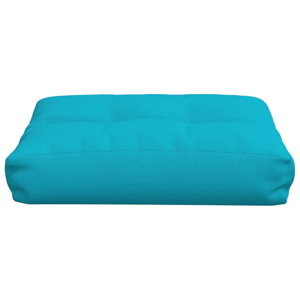 vidaXL Paletės pagalvėlė, turkio spalvos, 50x40x12cm, audinys