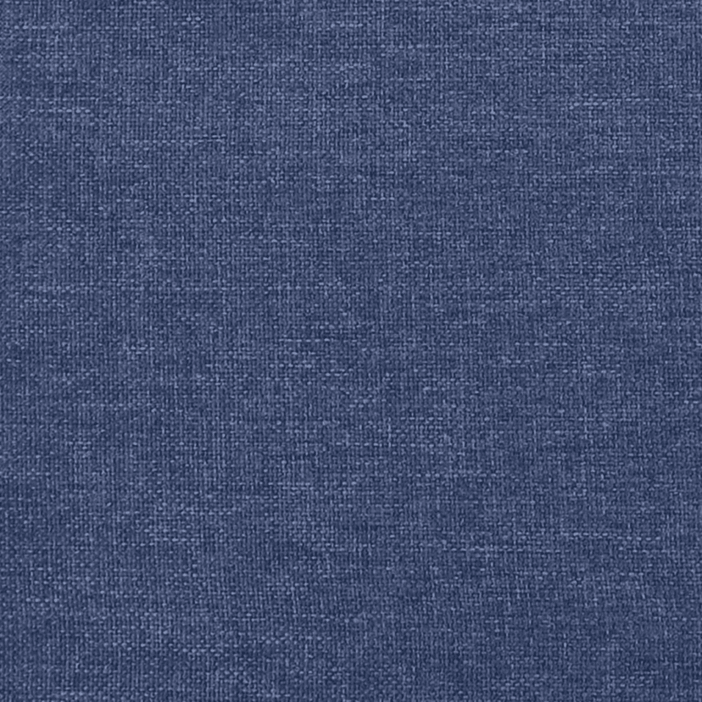 vidaXL Lova su spyruoklėmis ir čiužiniu, mėlyna, 120x200 cm, audinys