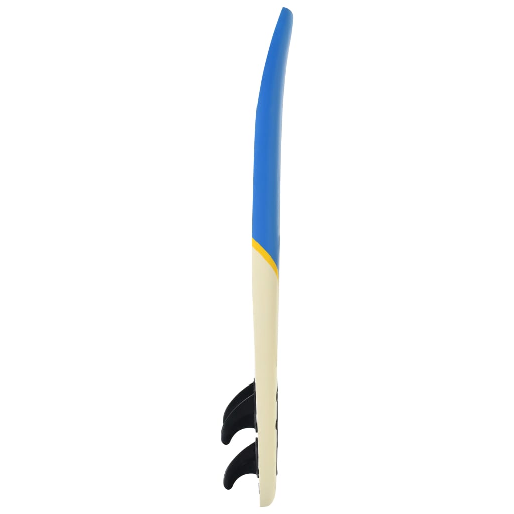 vidaXL Banglentė, 170cm, mėlynos ir kreminės spalvų