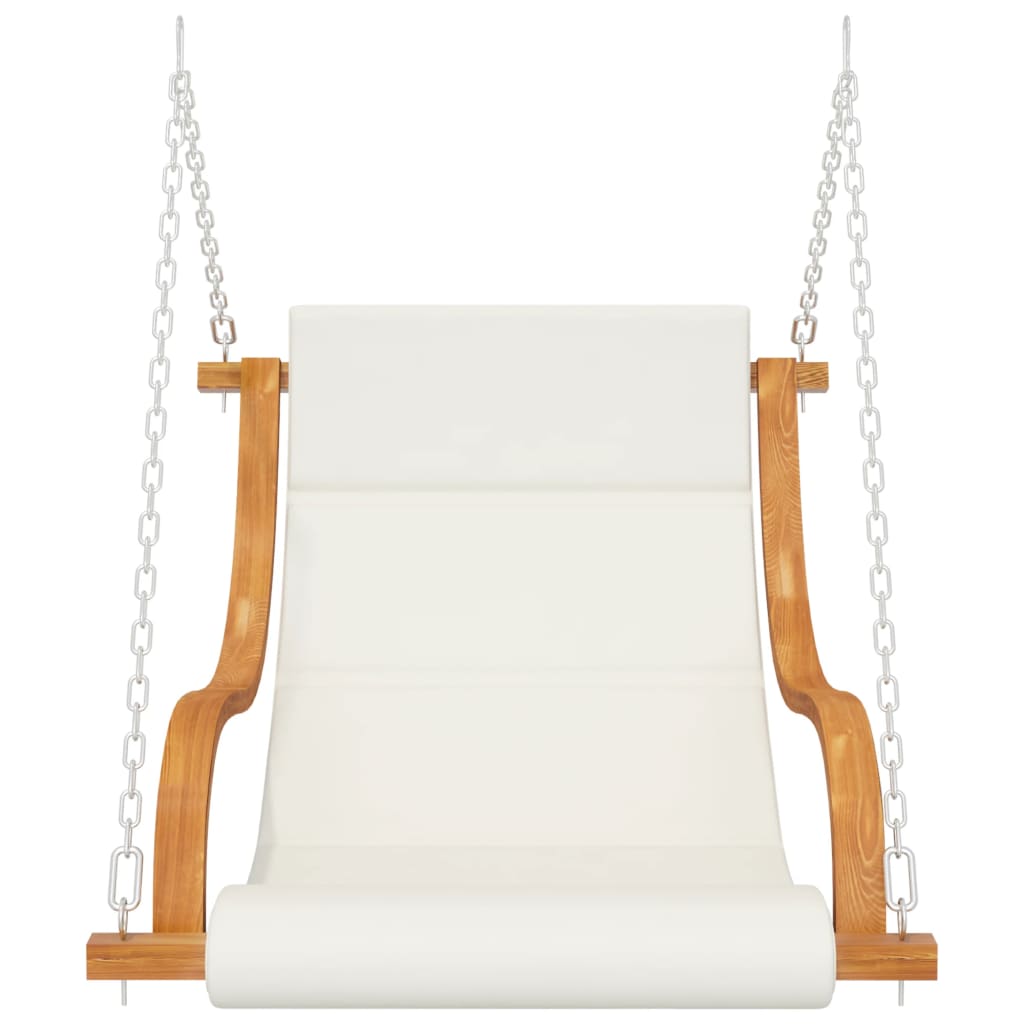 vidaXL Supama kėdė su pagalvėle, tikmedžio apdaila dengta mediena