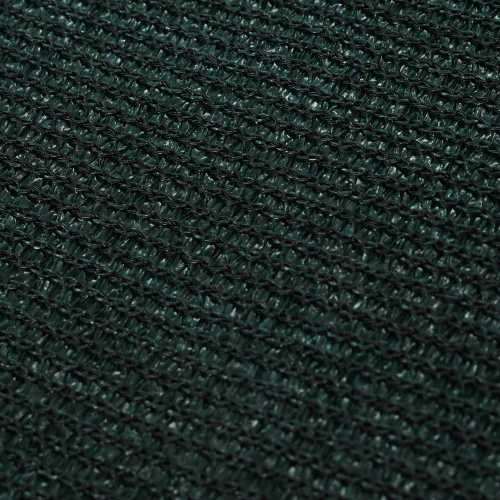 vidaXL Palapinės kilimėlis, tamsiai žalios spalvos, 400x400cm, HDPE