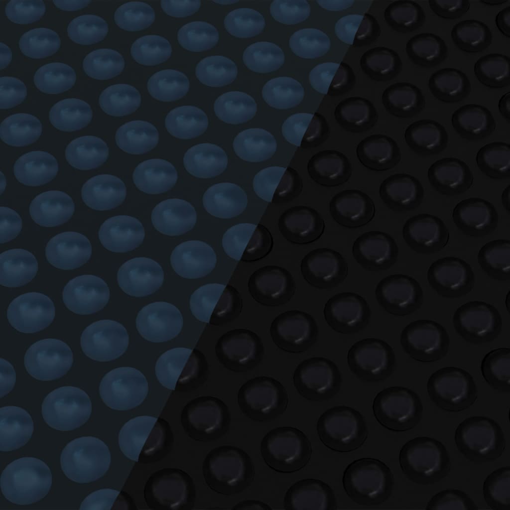vidaXL Saulę sugerianti baseino plėvelė, juoda/mėlyna, 549cm, PE
