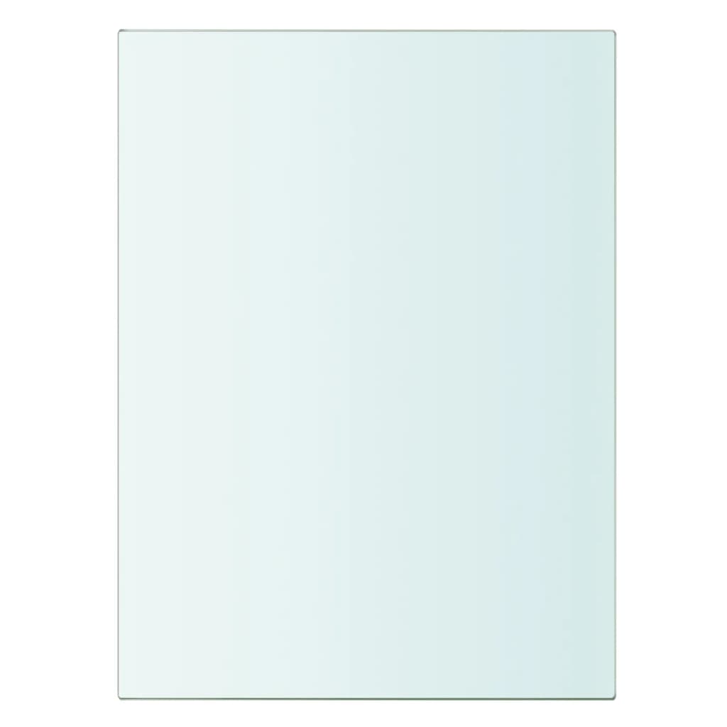 vidaXL Lentynos plokštė, skaidrus stiklas, 20x15cm