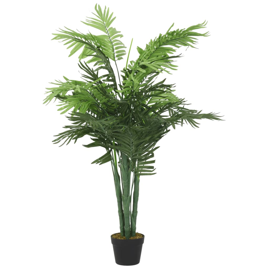 vidaXL Dirbtinė palmė, žalios spalvos, 80cm, 18 lapų