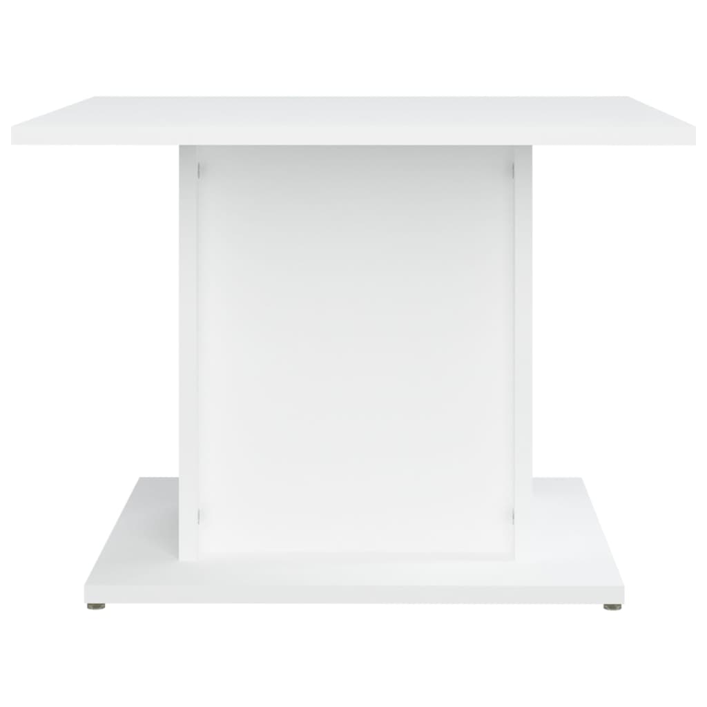 vidaXL Kavos staliukas, baltos spalvos, 55,5x55,5x40cm, MDP
