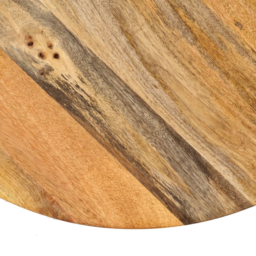 vidaXL Baro stalas, mango medienos masyvas, 60x(76-110)cm