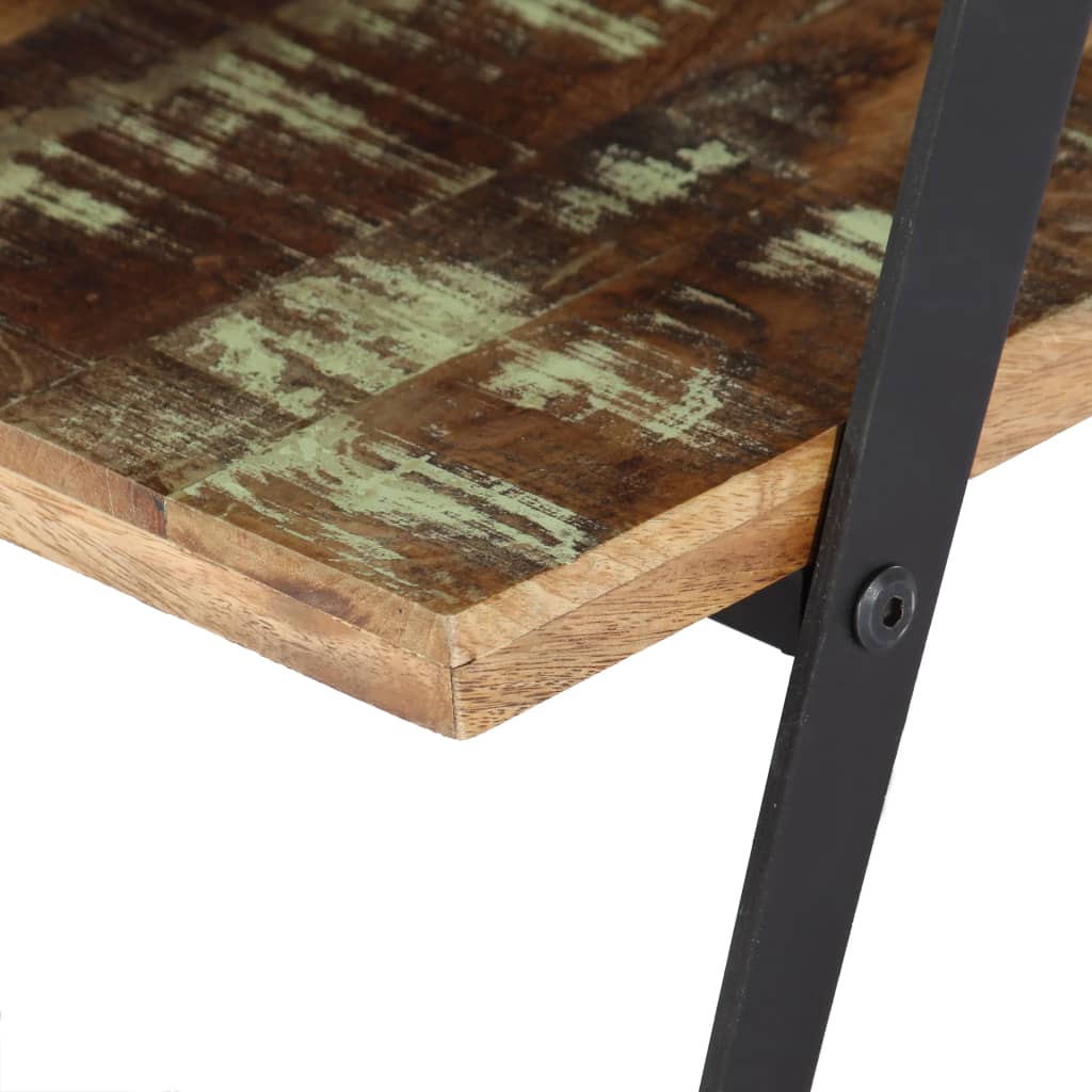 vidaXL Kavos staliukas, 115x60x40cm, perdirbtos medienos masyvas