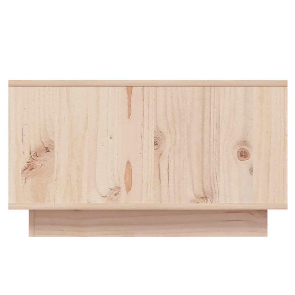 vidaXL Kavos staliukas, 55x56x32cm, pušies medienos masyvas