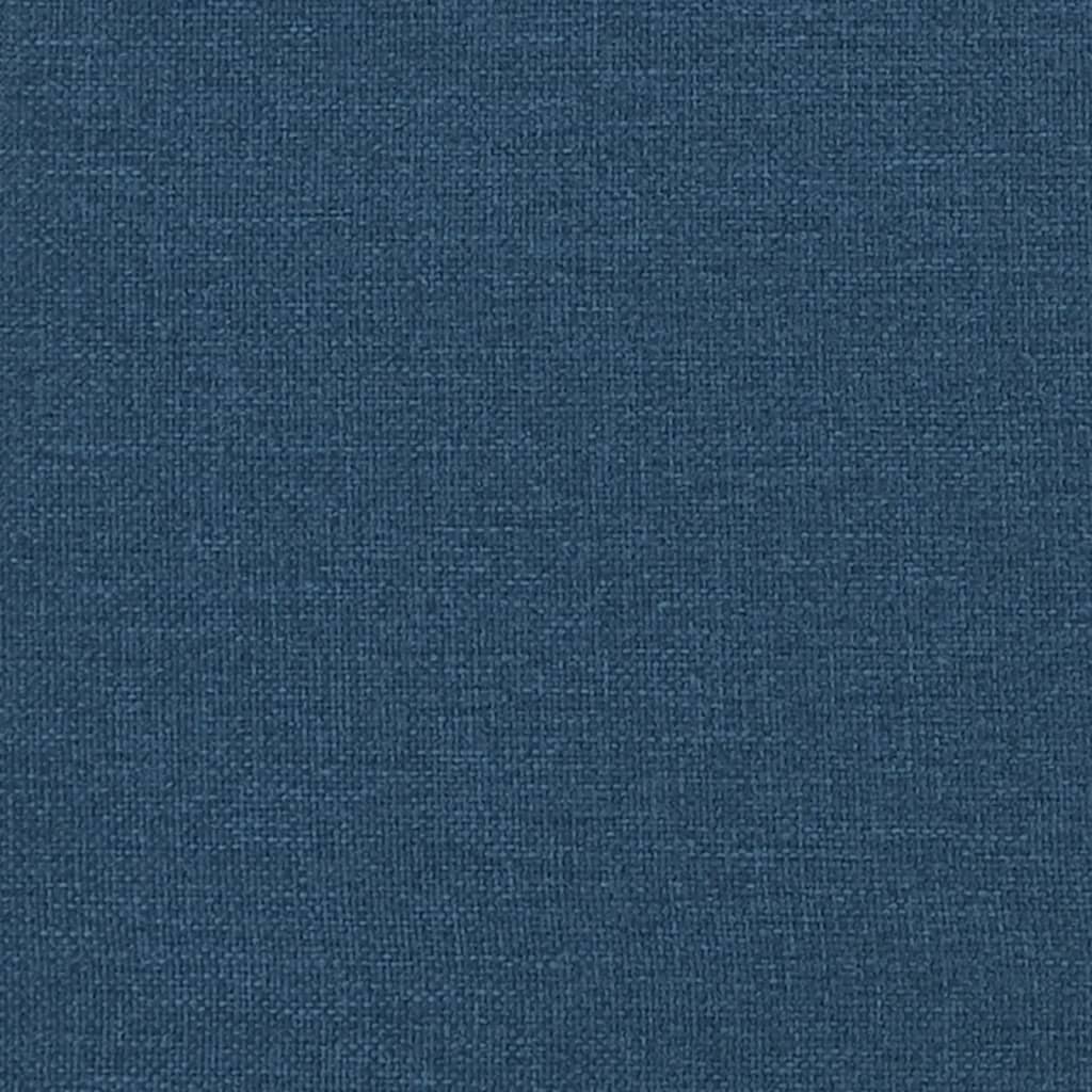 vidaXL Chesterfield krėslas, mėlynos spalvos, audinys