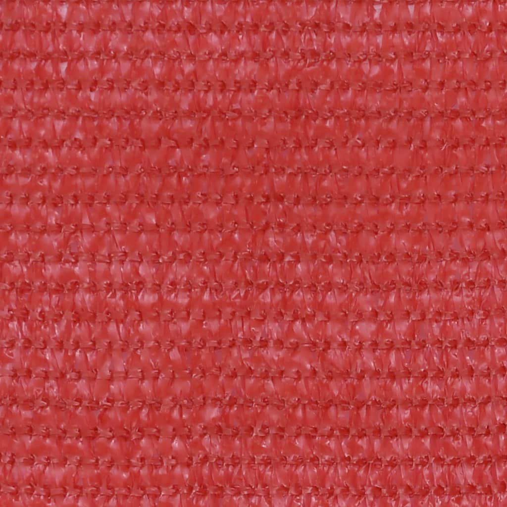 vidaXL Balkono pertvara, raudonos spalvos, 90x300cm, HDPE