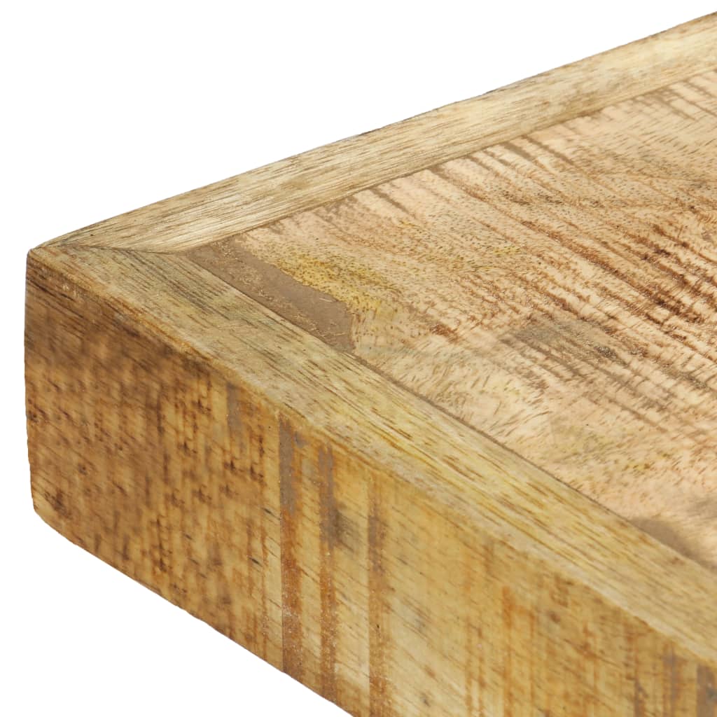 vidaXL Valgomojo stalas, 120x60x75 cm, neap. mango medienos masyvas
