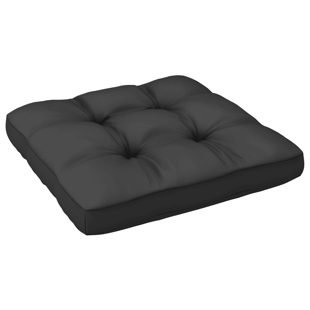 vidaXL Dvivietė sodo sofa su pagalvėlėmis, pilka, pušies masyvas