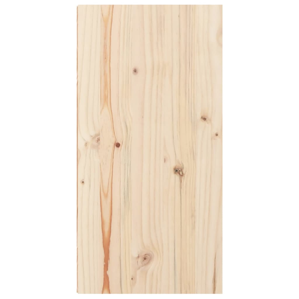 vidaXL Sieninės spintelės, 2vnt., 30x30x60cm, pušies medienos masyvas